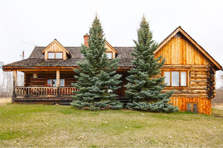 Flying U Ranch Hotell Seventy Mile House Exteriör bild